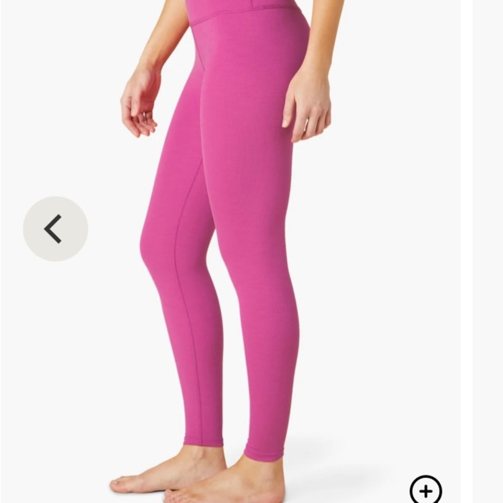 Beyond yoga Heather Rib High Waist Midi Legging pesoh - Picture 3 of 6